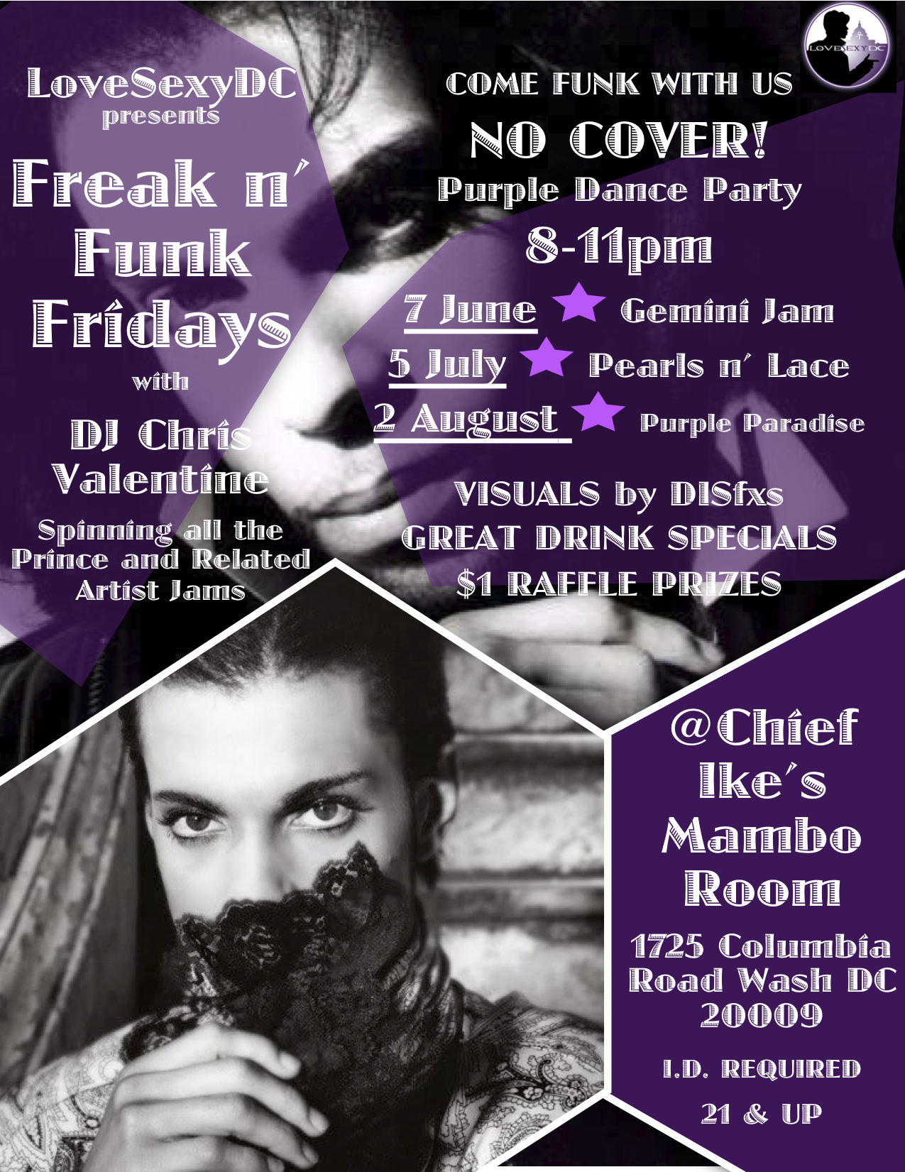 LoveSexyDC Party Flyer